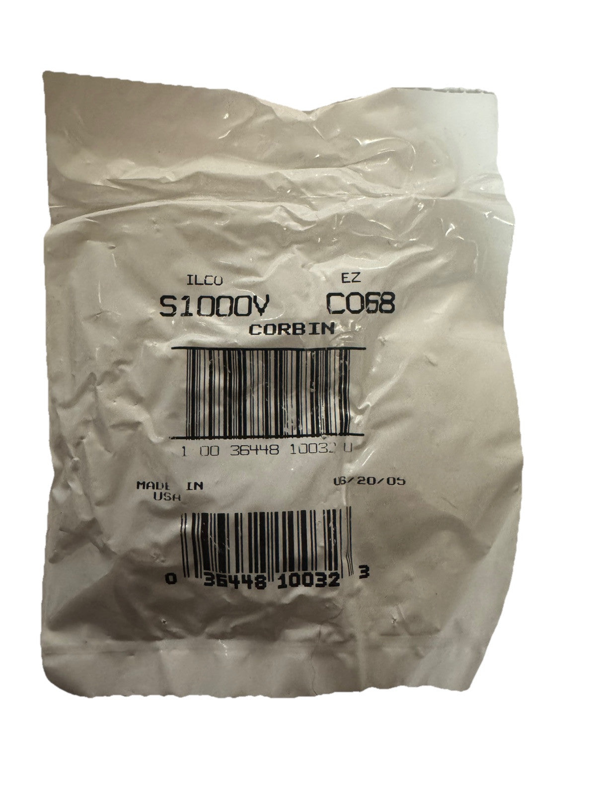 ILCO - S1000V - S 1000 V - CO68 - CO 68 - Corbin - Key Blank — photo 3