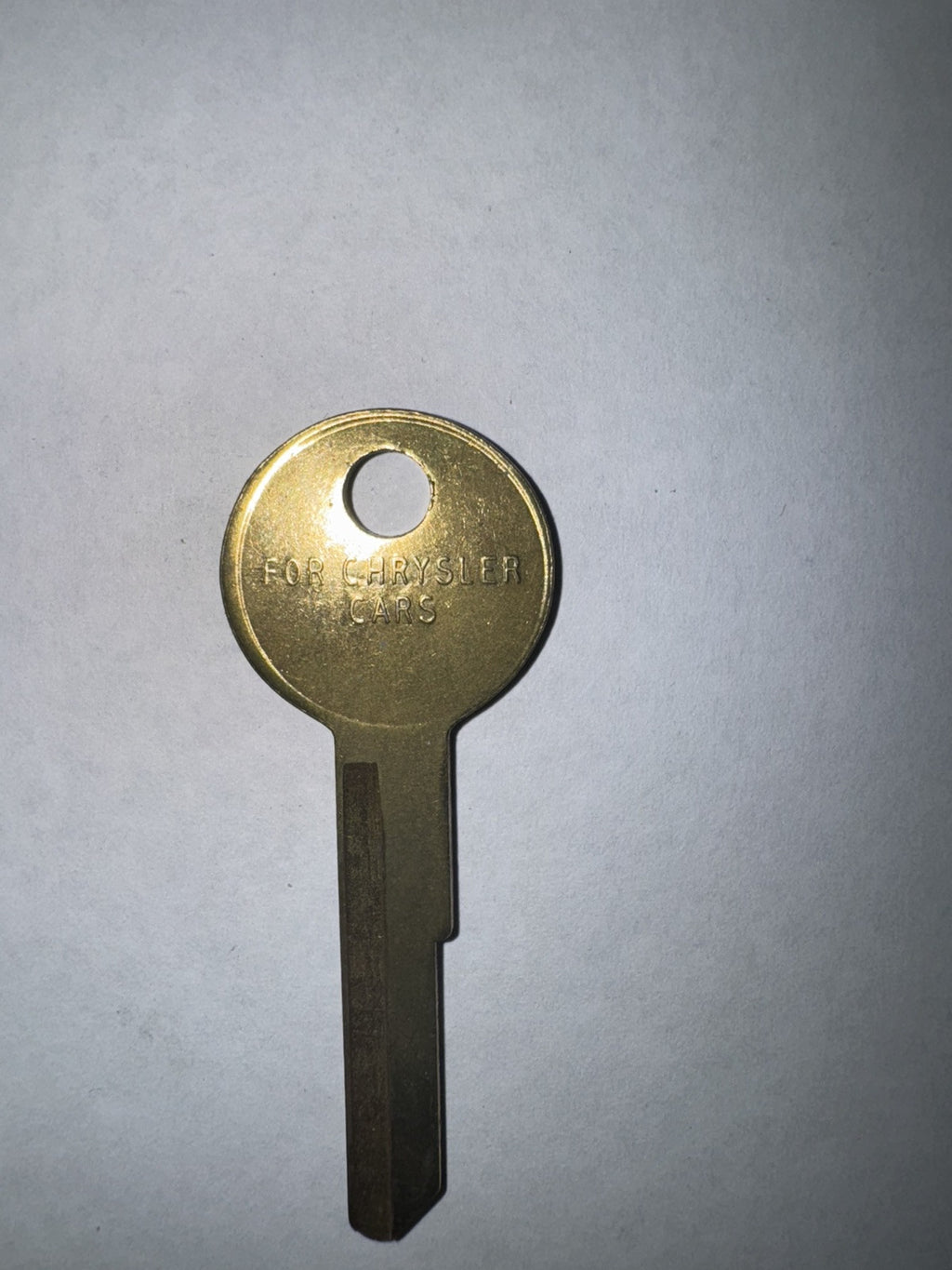 STAR - OPL70 - Y151 / 152 - S 1770CH - Chrysler - Key Blank - Vintage Brass — photo 3