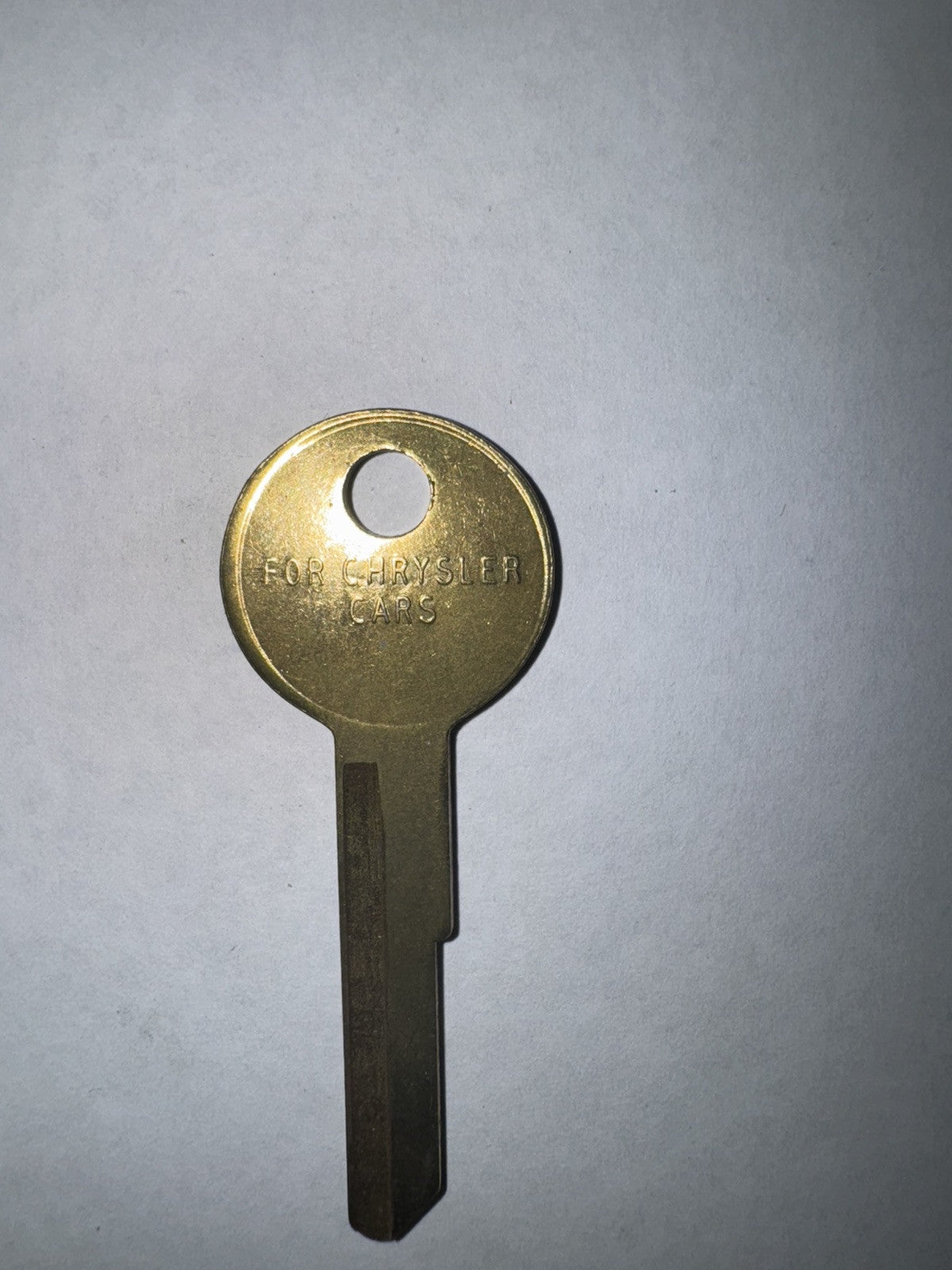 STAR - OPL70 - Y151 / 152 - S 1770CH - Chrysler - Key Blank - Vintage Brass — photo 3