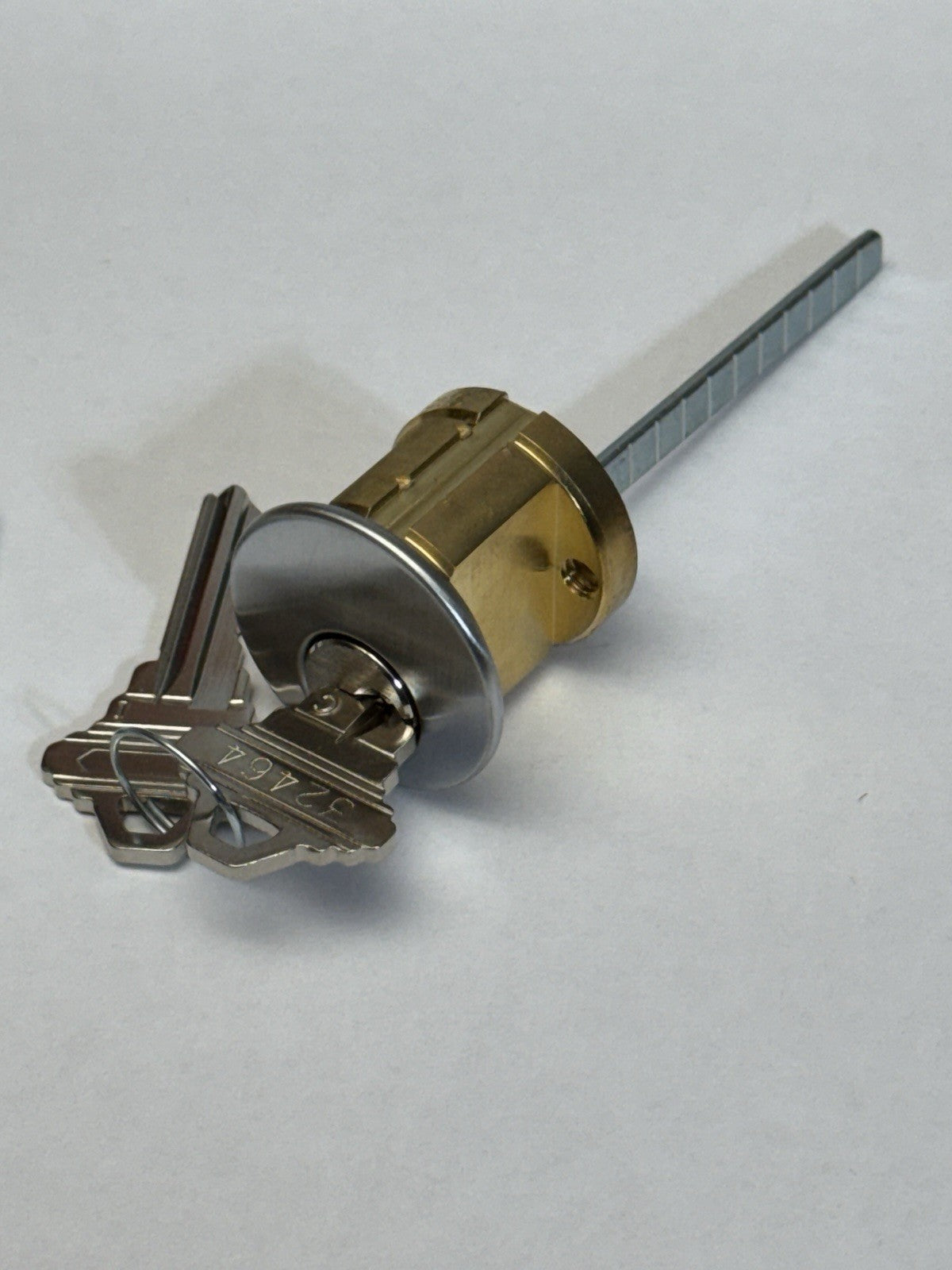 Rim Cylinder - SC1 Schlage C - Satin Chrome 26D — photo 1