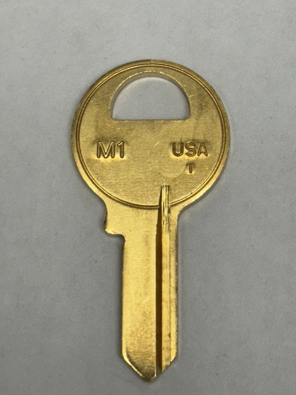 Kaba Ilco - M1 - 1092 - Master Padlock - Brass - Key Blank - Made In USA — photo 2