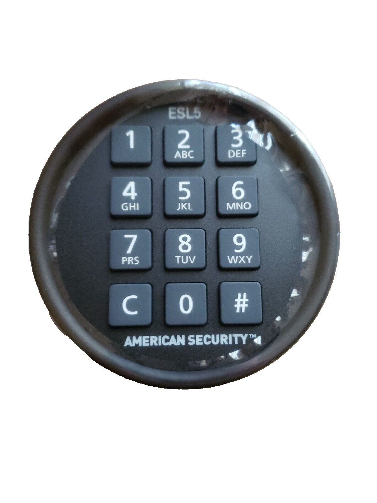 Amsec - ESL5 - Illuminated Electronic Pivot Safe Lock Kit (Dial & Lock) - Black — photo 1