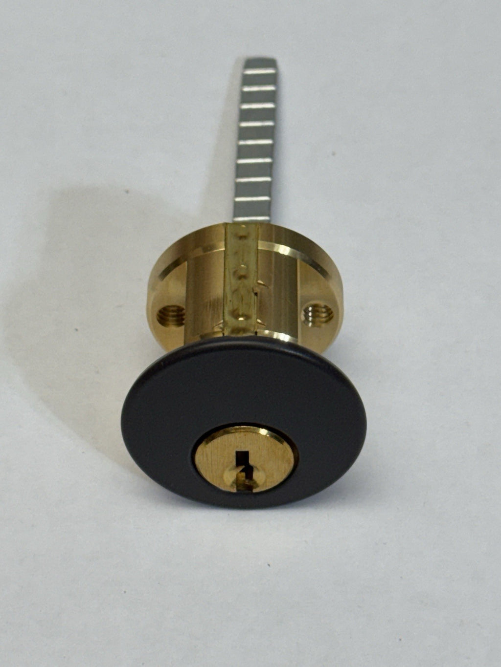 Rim Cylinder Lock - Weiser WR3 (WE) - Brown 10B — photo 3