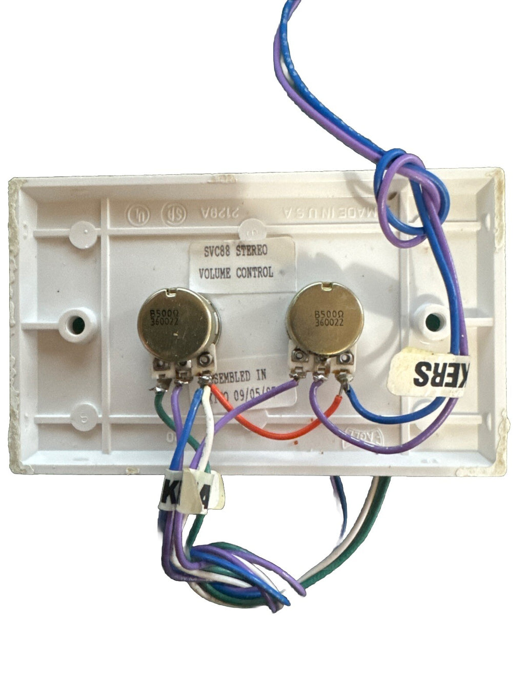 M&S - Music & Sound - SVC88 - Volume Control - Home Audio and Intercoms — photo 2