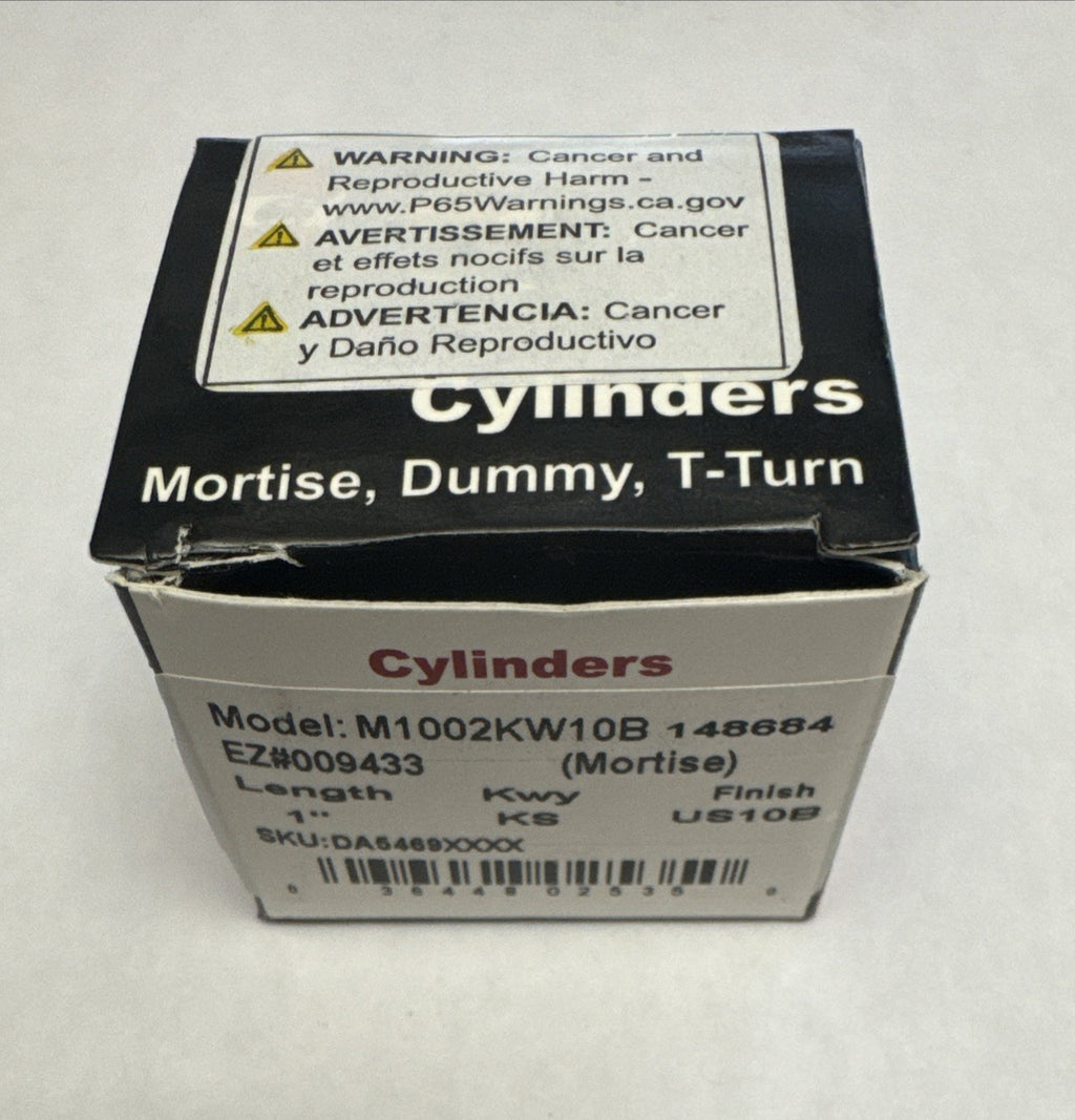 1” Mortise Cylinder - KW1 -  Kwickset - Brown — photo 5
