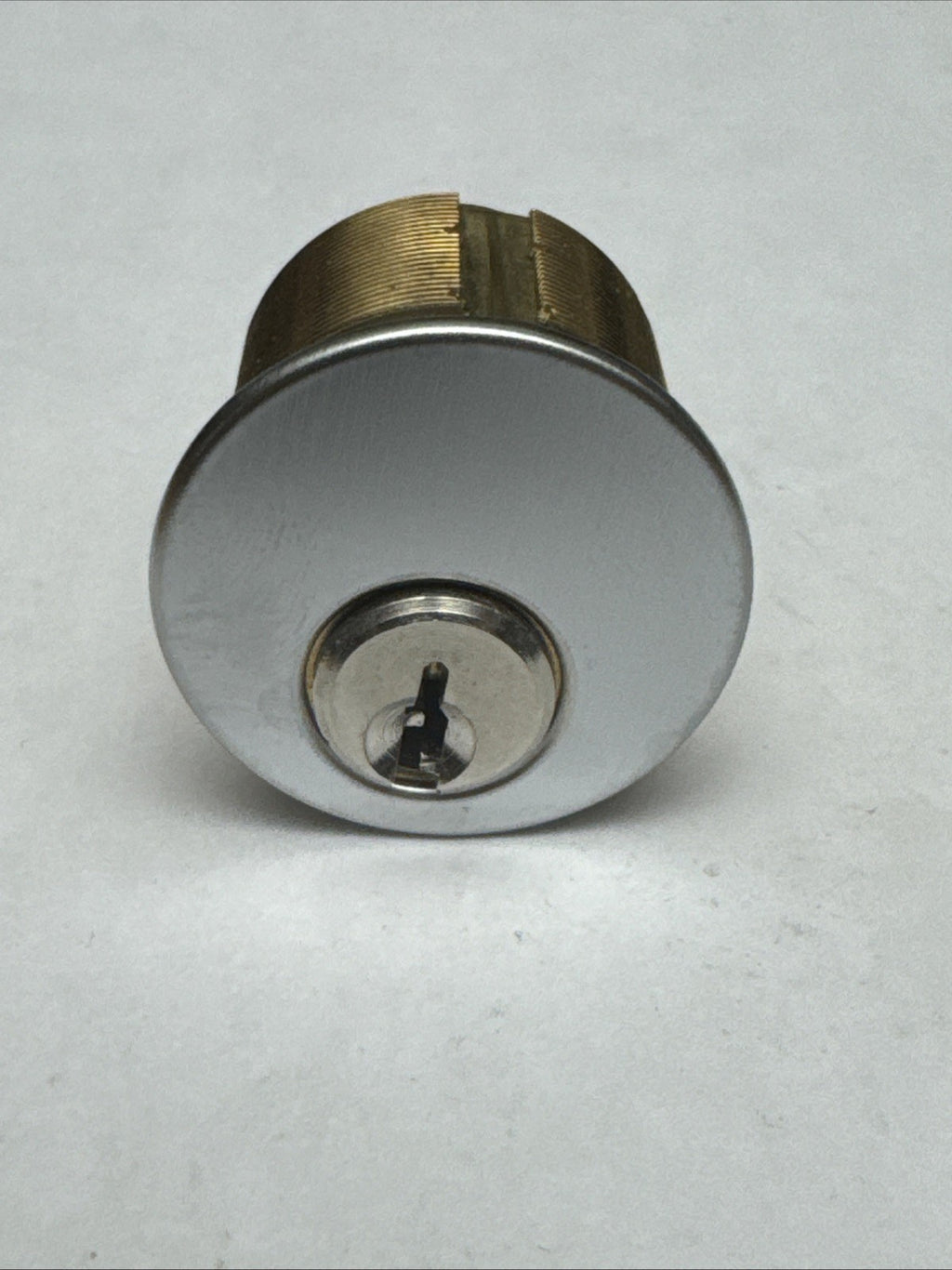 1 1/8” Mortise Cylinder - KW1 - Kwickset -  Satin Chrome — photo 4