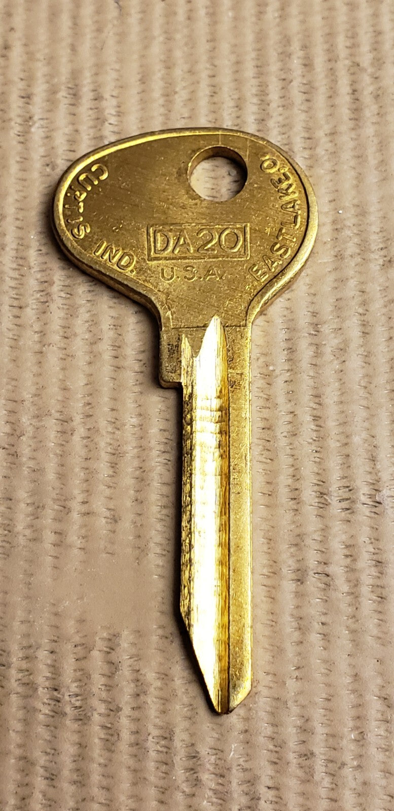 Curtis - DA20 - Key Blank - Vintage — photo 1