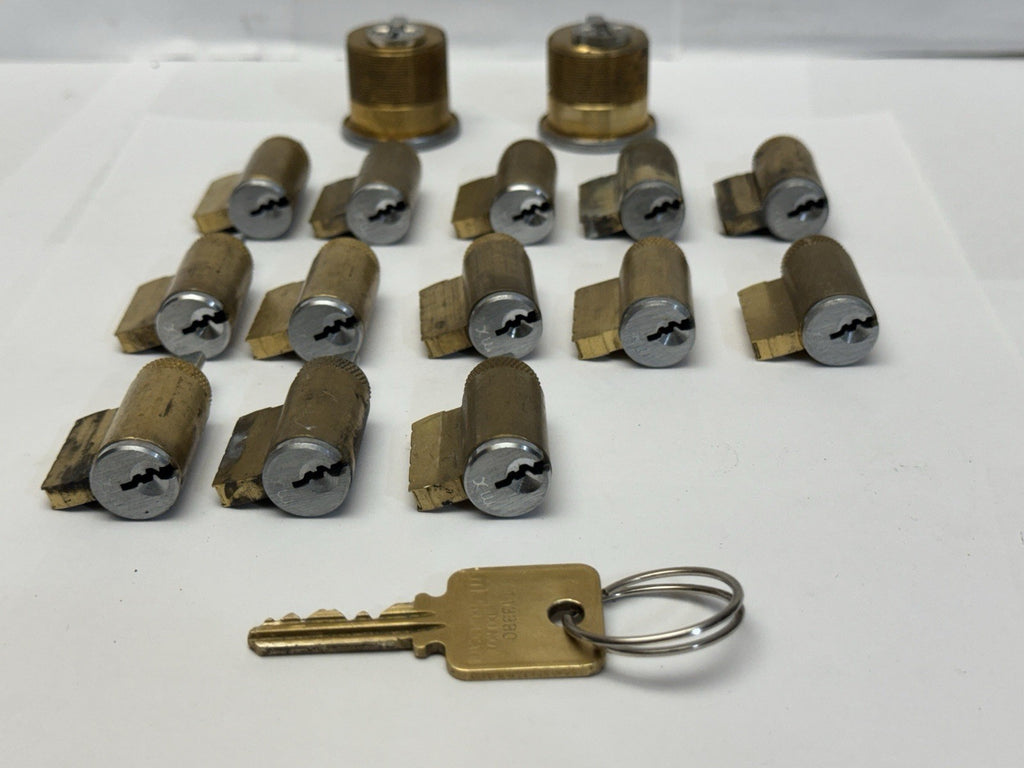 Lot Of 15 GMS Restricted Cylinders MX Series - 1 Key Fits All Lever And Mortise — photo 4