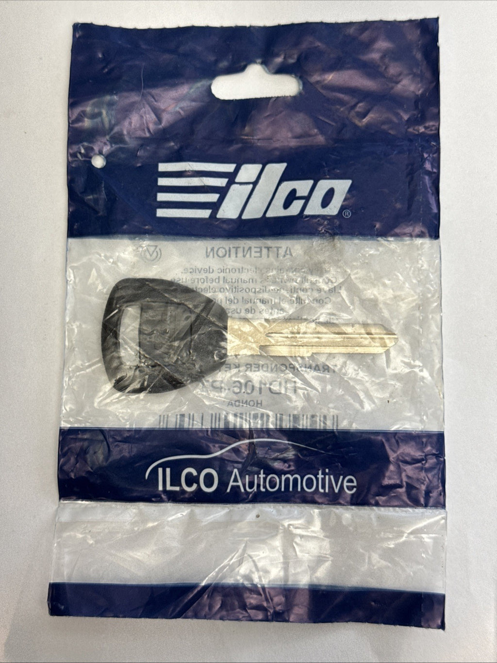 Ilco - Transponder Key For Honda - HD106-PT - HD106PT - Made In USA — photo 1