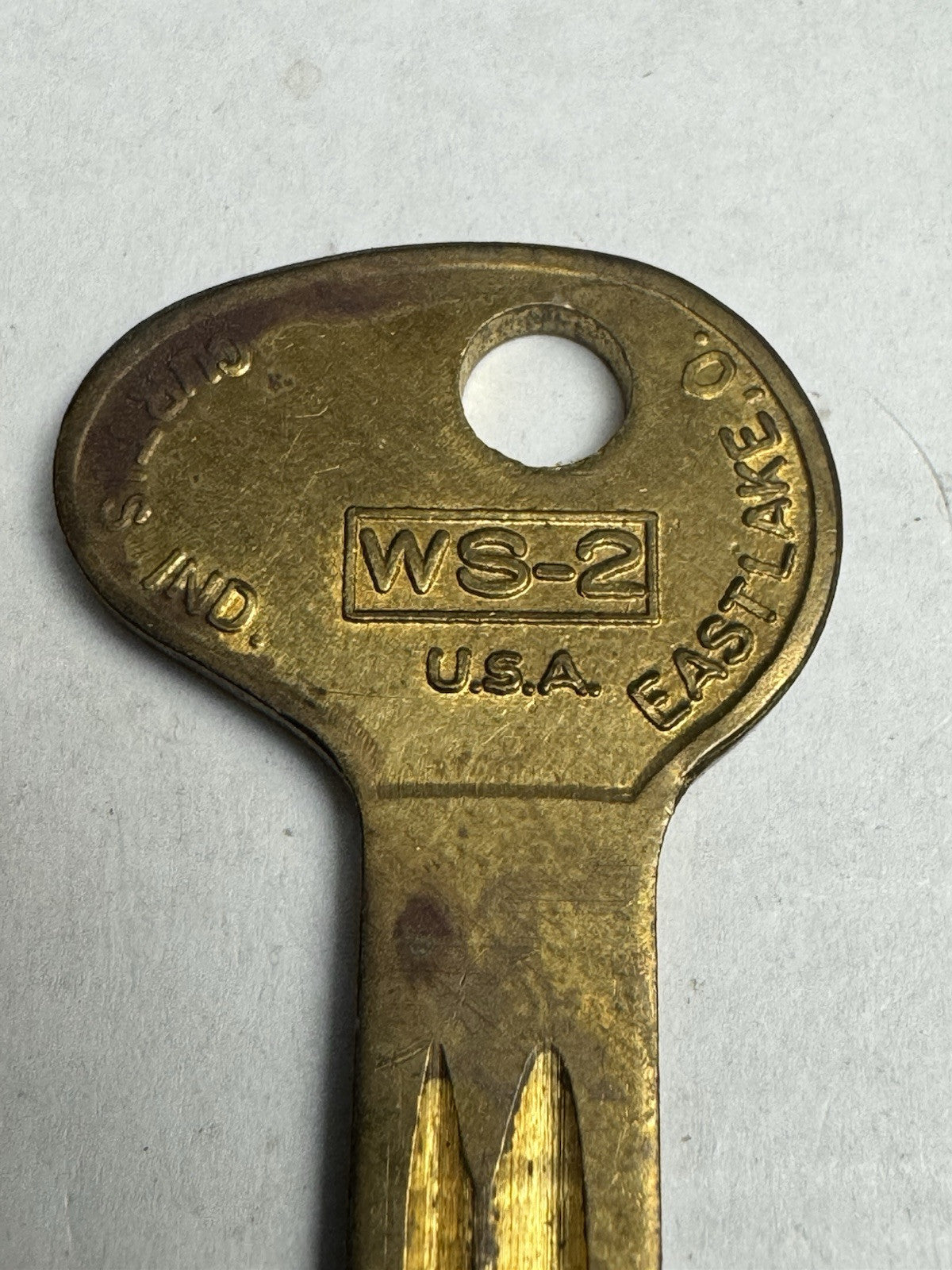 Curtis - FT6R - WS-2 - WS2 - Aston British Leland Fiat - Key Blank  Vintage — photo 4