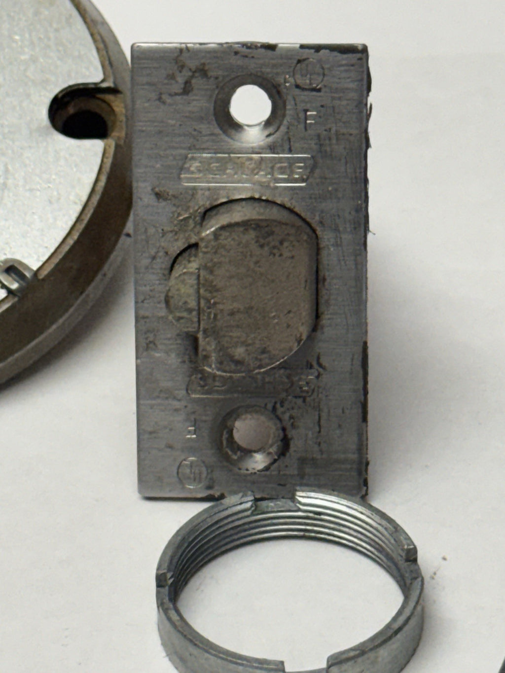 SFIC Schlage - Storeroom - Lever Lock - Satin Chrome - Commercial - No Key — photo 5