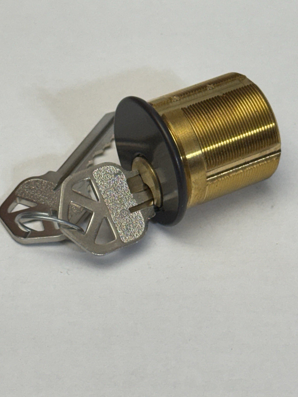 1 1/4” Mortise Cylinder - KW1 - Kwickset - Brown — photo 1