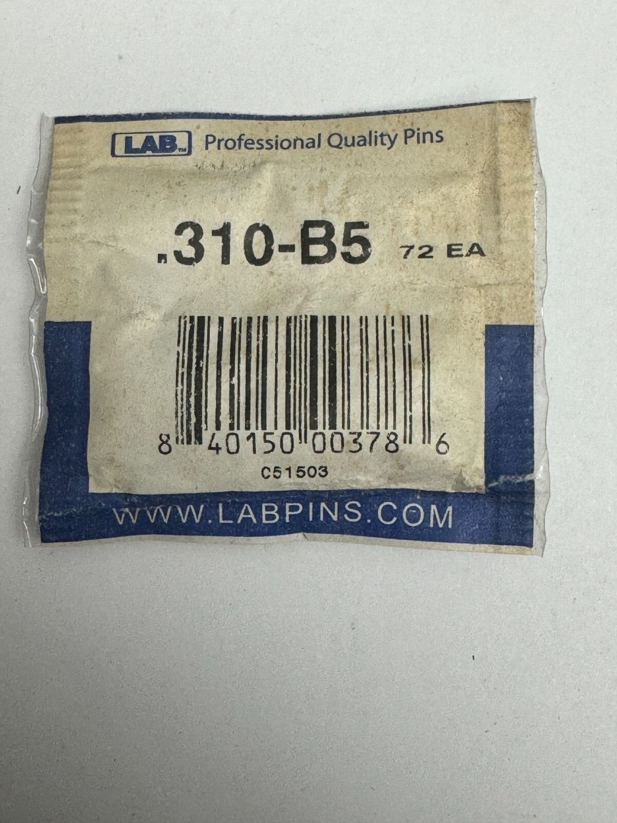 Lab Pins - 75ct - Lock Cylinder Pins - Bottom Pin - .310 Red — photo 1