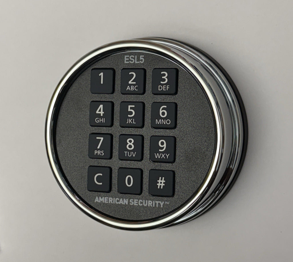 Amsec - ESL5 - Illuminated Electronic Pivot Safe Lock Kit (Dial & Lock) - Chrome — photo 3