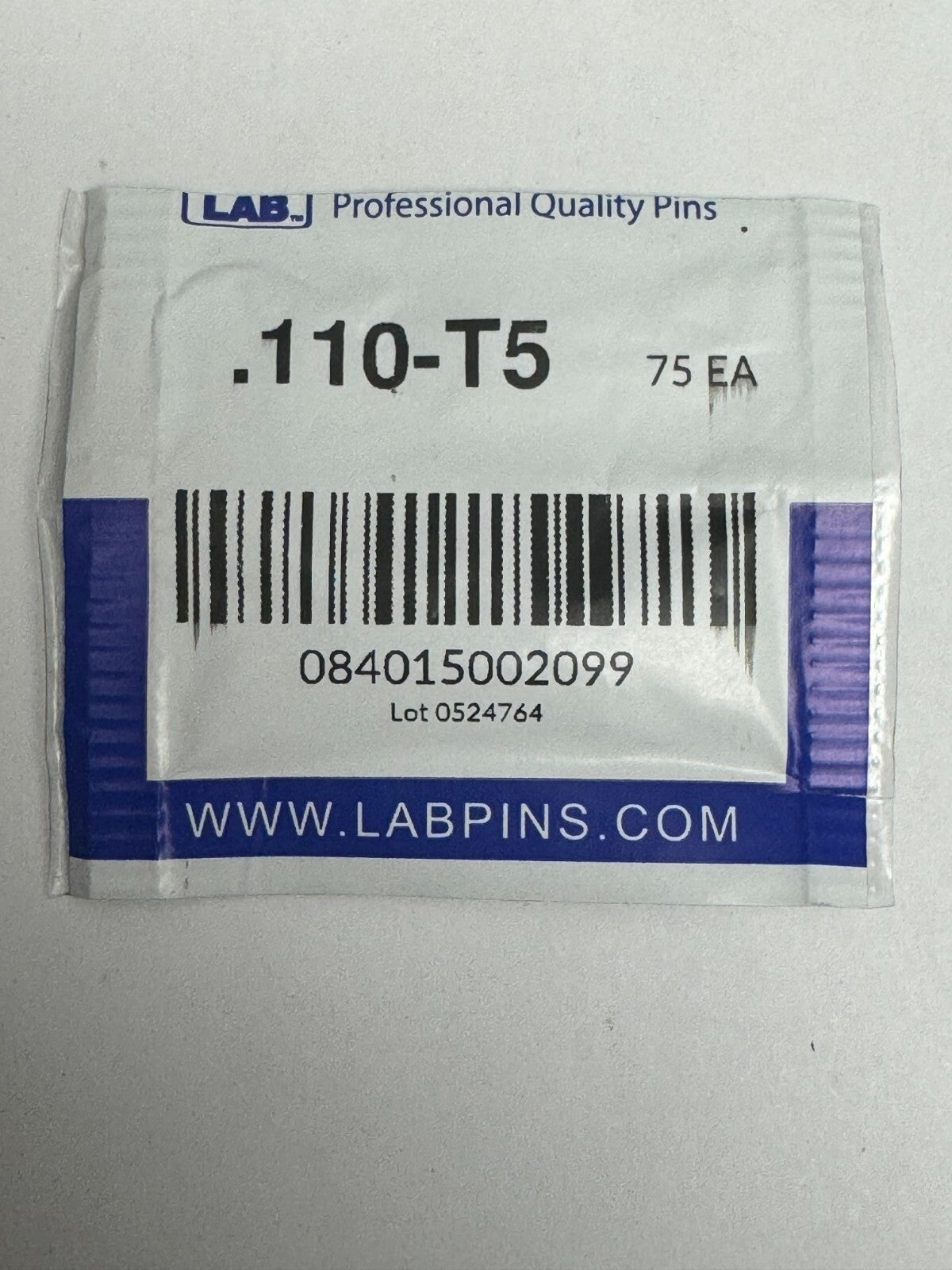 Lab Pins - 75ct - Lock Cylinder Pins - Master / Top Pin - .110 Gold — photo 1
