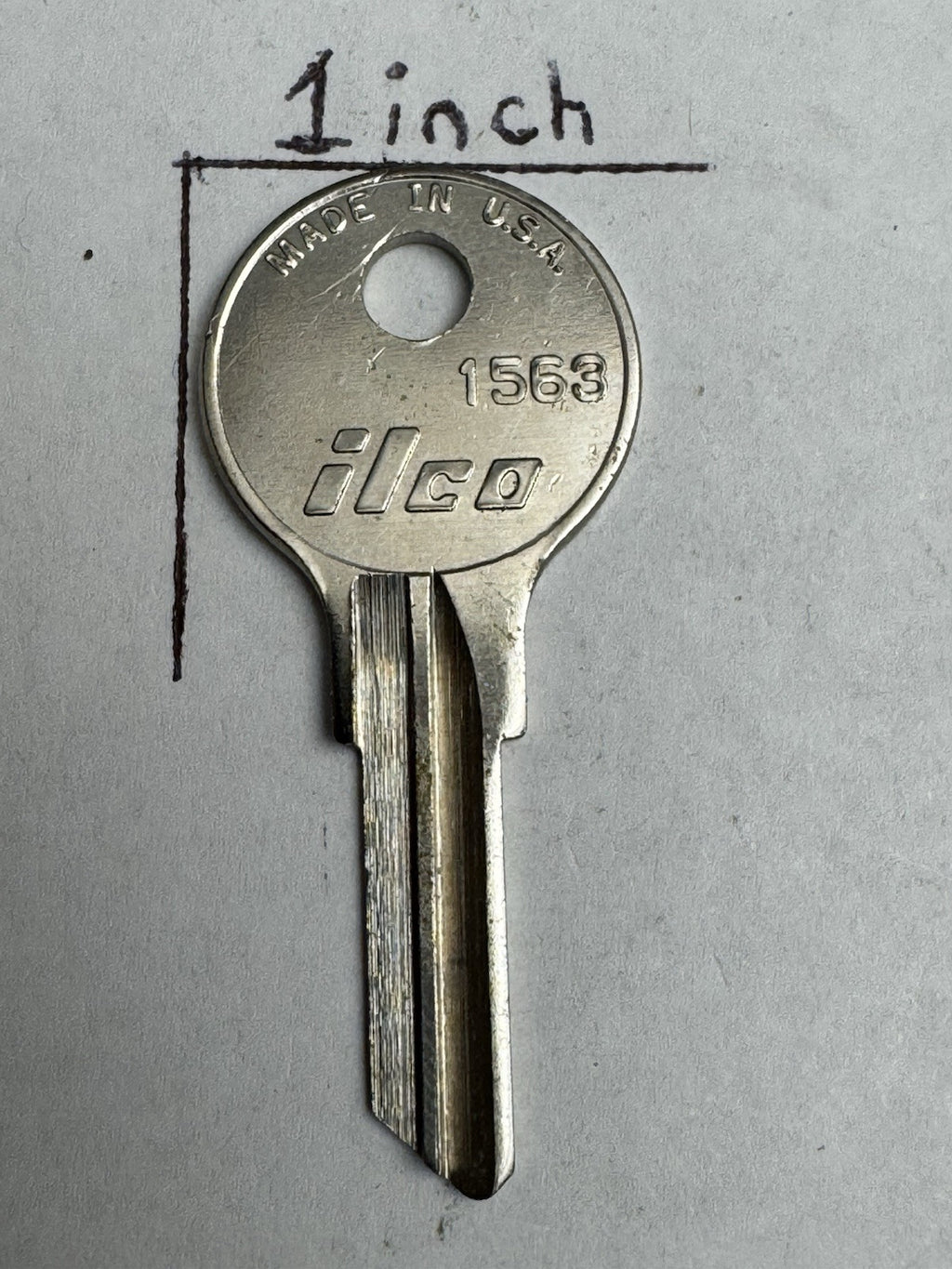 ILCO - 1563 - H03L - HO3L - Hudson - Key Blank — photo 5