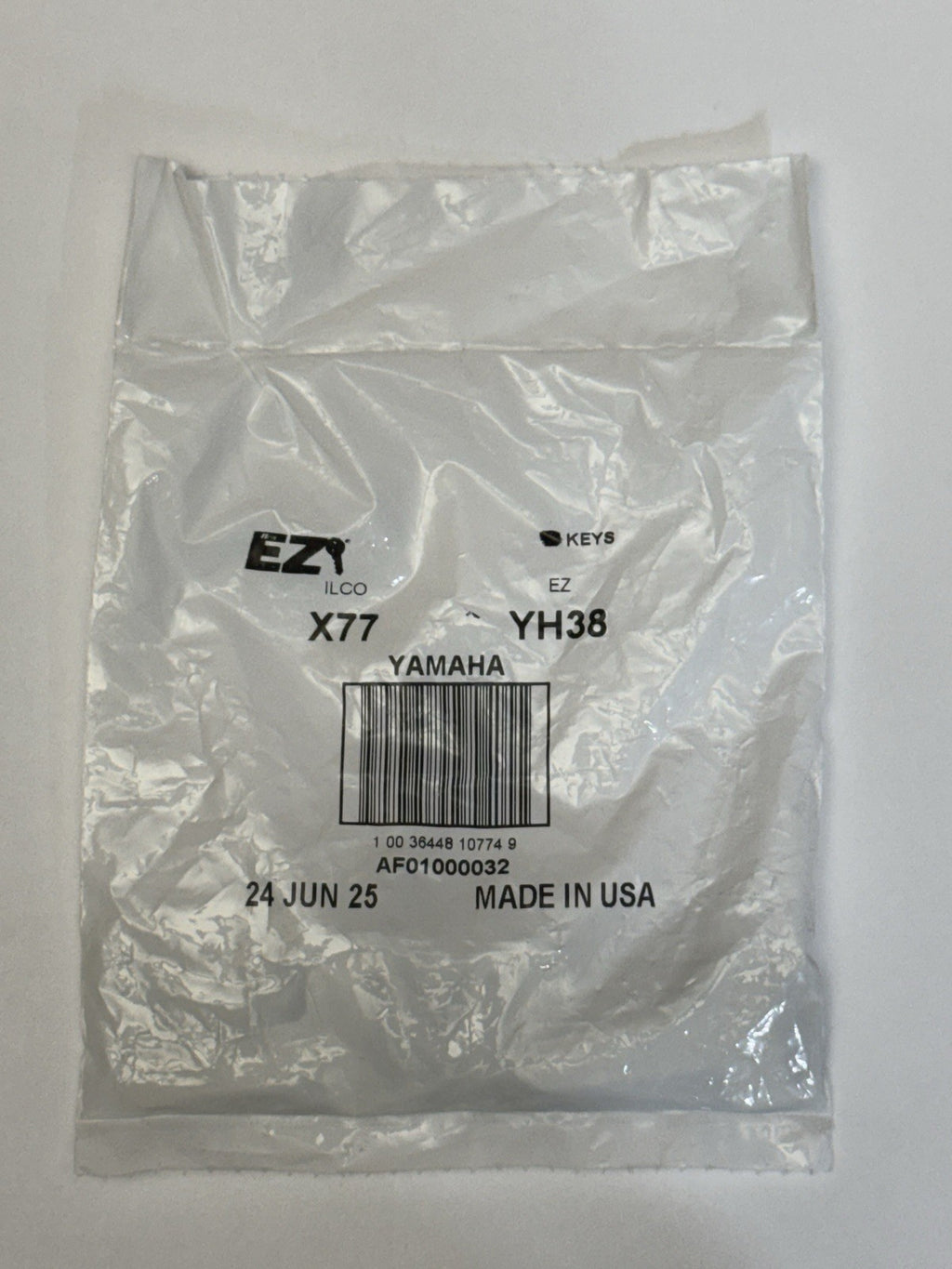 Ilco - YH38 - X77 - Key Blank - Yamaha - Polaris - Club Car - Mercury - Sea Ray — photo 4