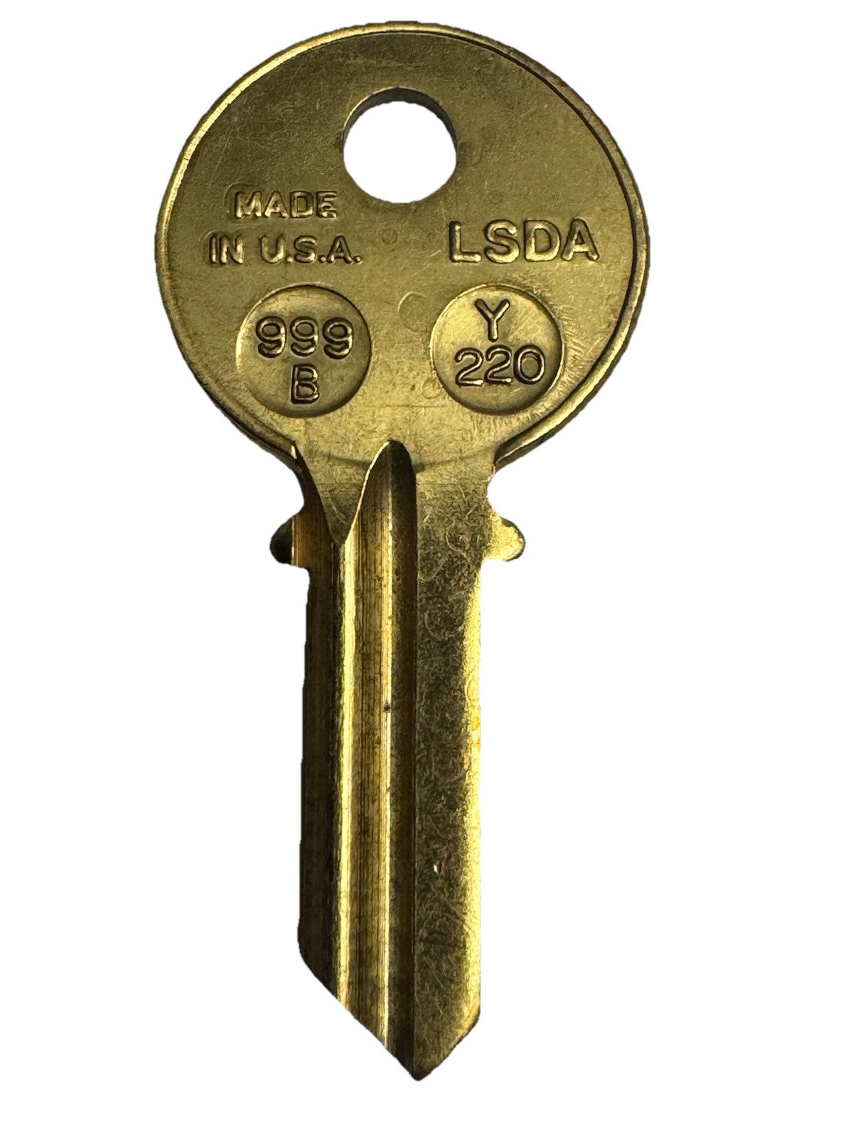 LSDA - 999B - Y220 - 9E1R - Yale - 4 Pin - Key Blank — photo 1
