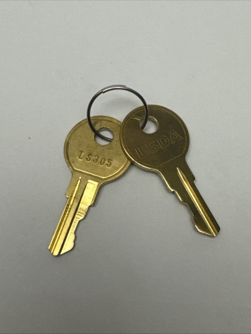 2 keys FOR LSDA LS305 Cam Desk Universal Locks — photo 1