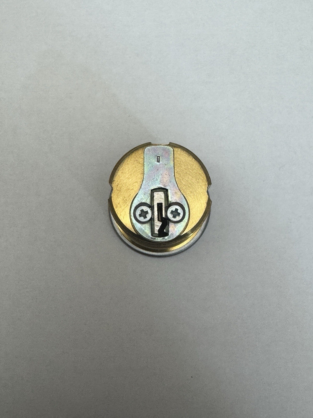 1 1/4” Mortise Cylinder - SC1 - Schlage - Satin Chrome 26D — photo 2