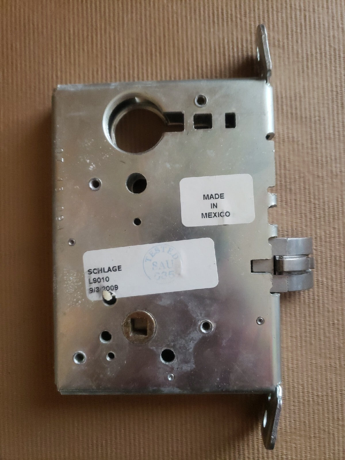 Schlage L9010 - Passage Mortise  Body Lock Grade 1 - Body Only — photo 1