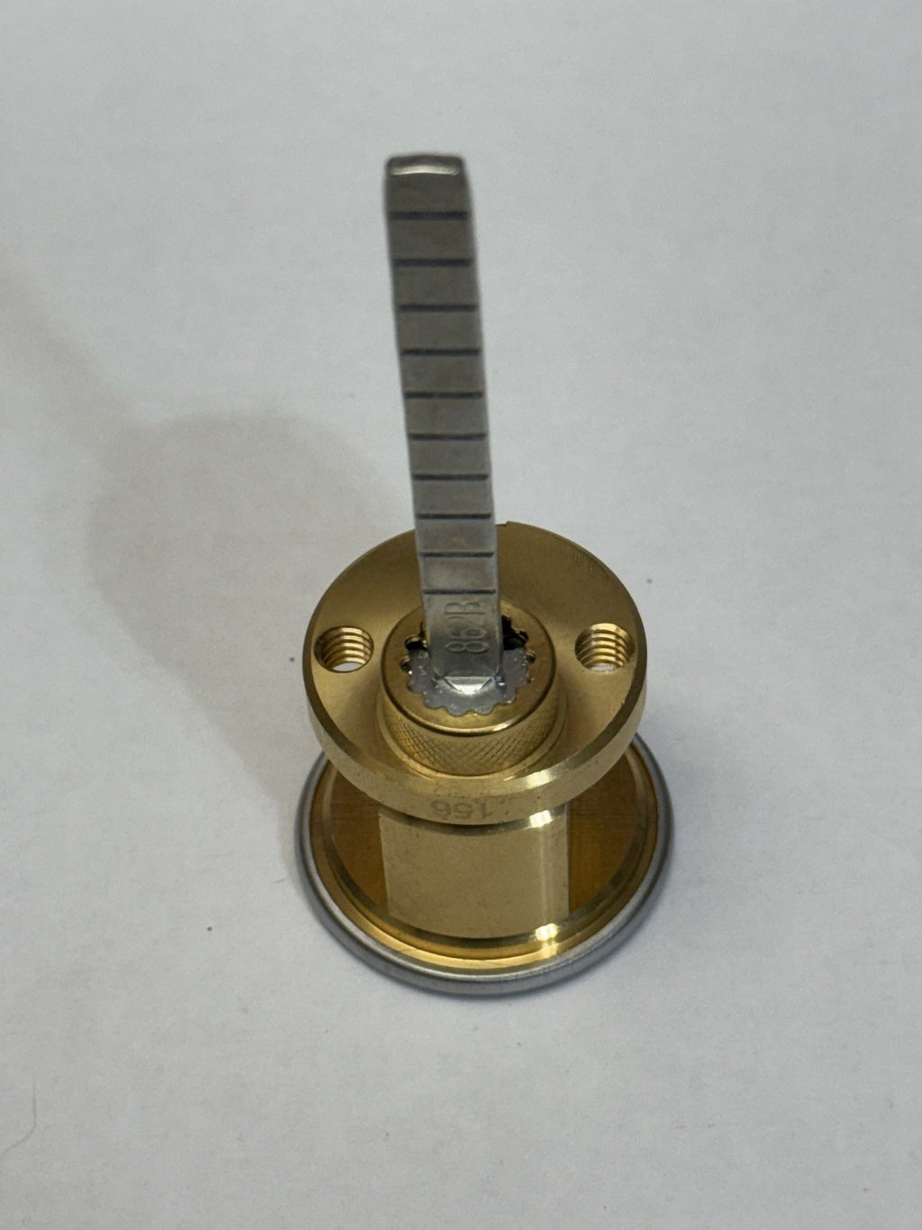 Rim Cylinder Lock - Weiser WR3 (WE) - Satin Chrome 26D — photo 4