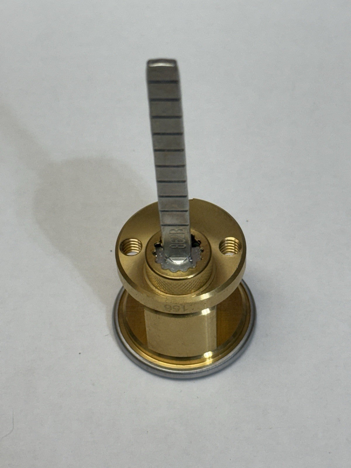 Rim Cylinder Lock - Weiser WR3 (WE) - Satin Chrome 26D — photo 4