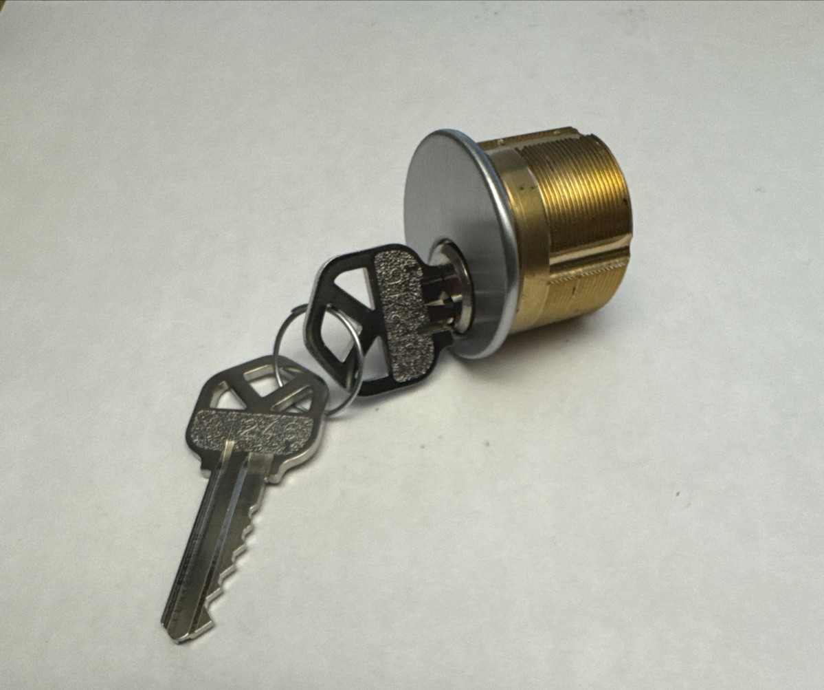 1” Mortise Cylinder - KW1 -  Kwickset - Satin Chrome — photo 1