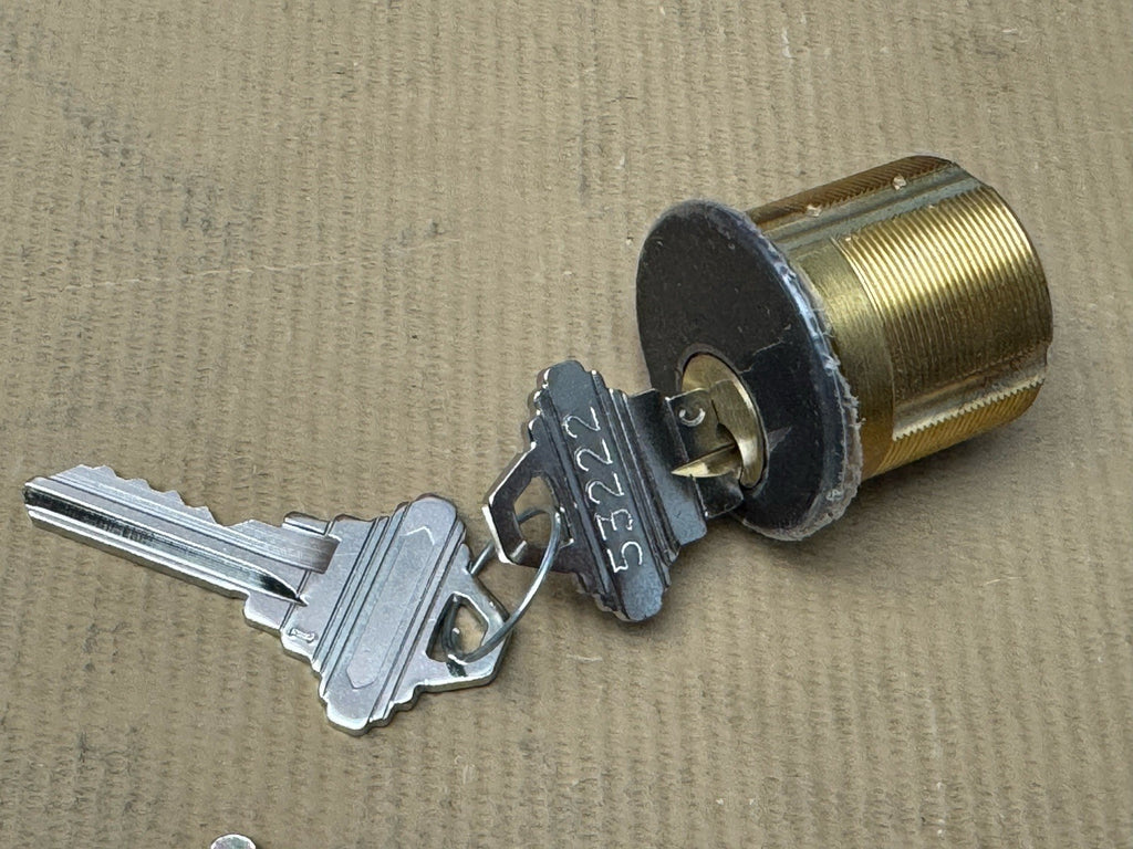 1 1/8” Mortise Cylinder - SC1 - Schlage - Brown - Adams Rite And Standard Cam — photo 5