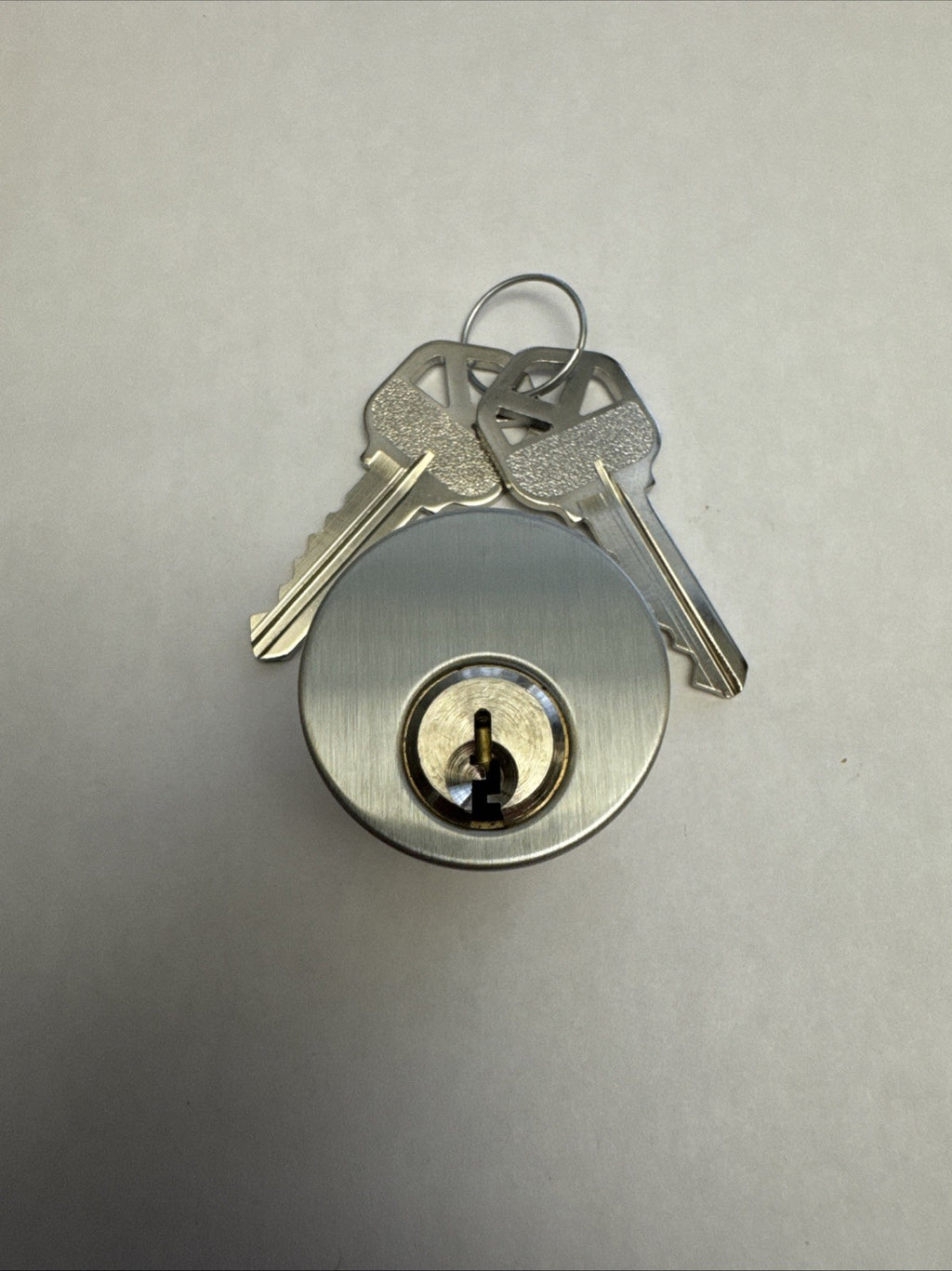1” Mortise Cylinder - KW1 -  Kwickset - Satin Chrome — photo 2