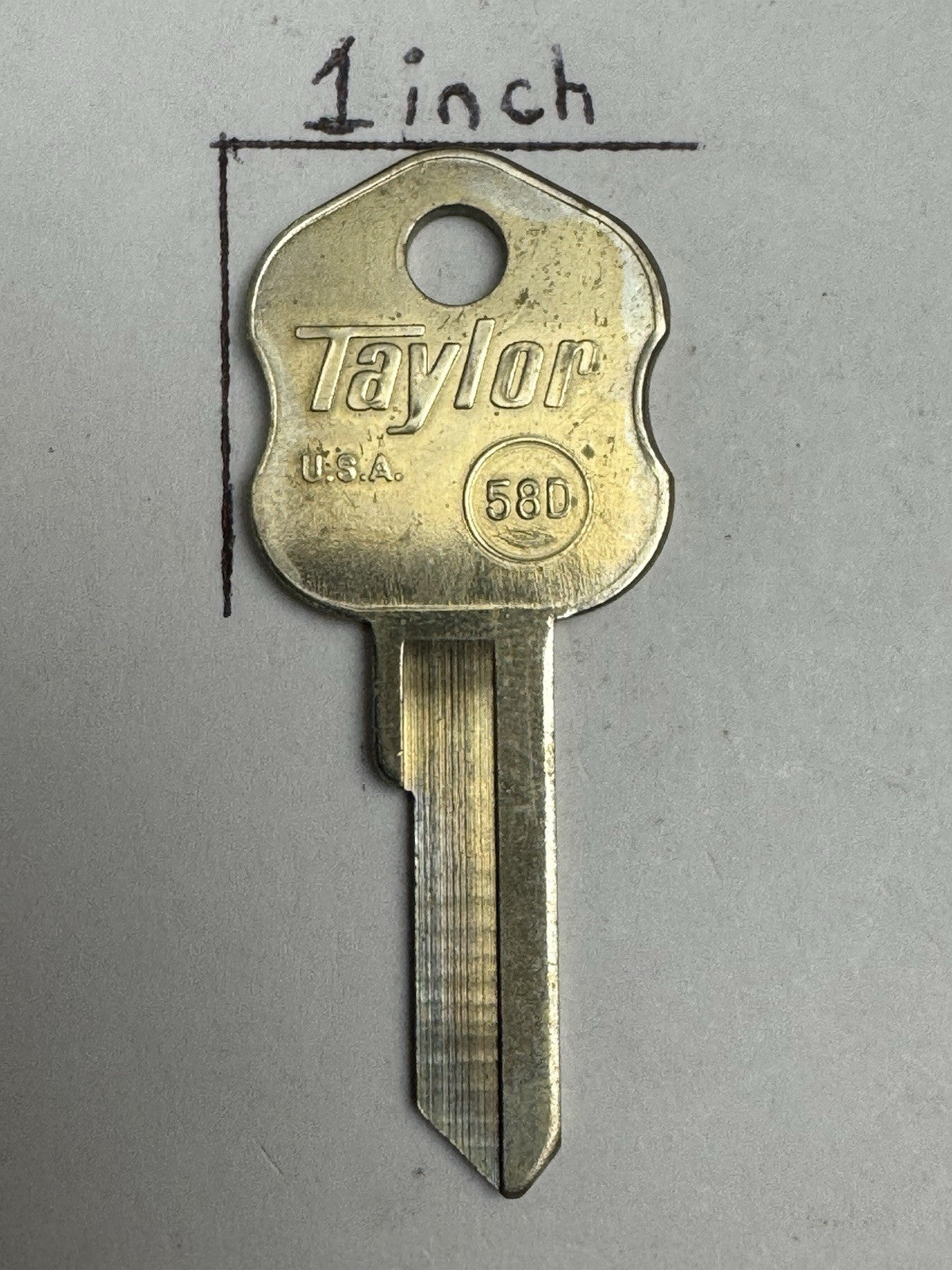 Taylor - 58D - SY4 ( Ilco ) - Brinks Honeywell - Key Blank — photo 5
