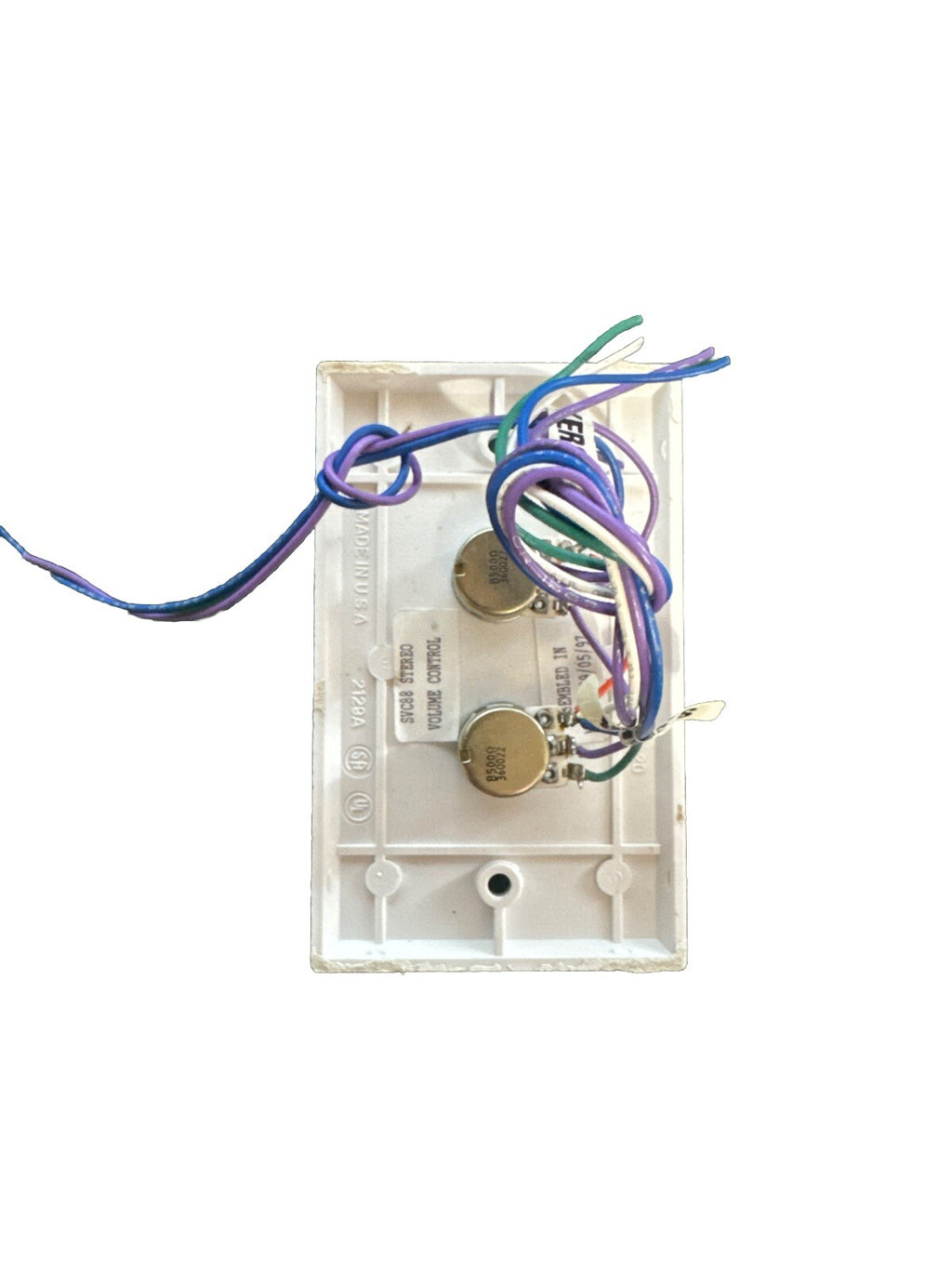 M&S - Music & Sound - SVC88 - Volume Control - Home Audio and Intercoms — photo 3