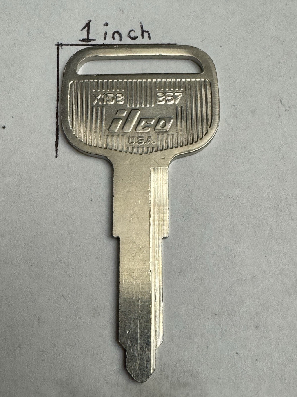 Ilco - X158 - B57 - Chevy - GMC - Isuzu - Key Blank — photo 5