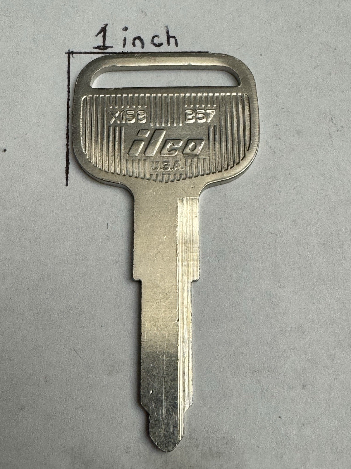 Ilco - X158 - B57 - Chevy - GMC - Isuzu - Key Blank — photo 5