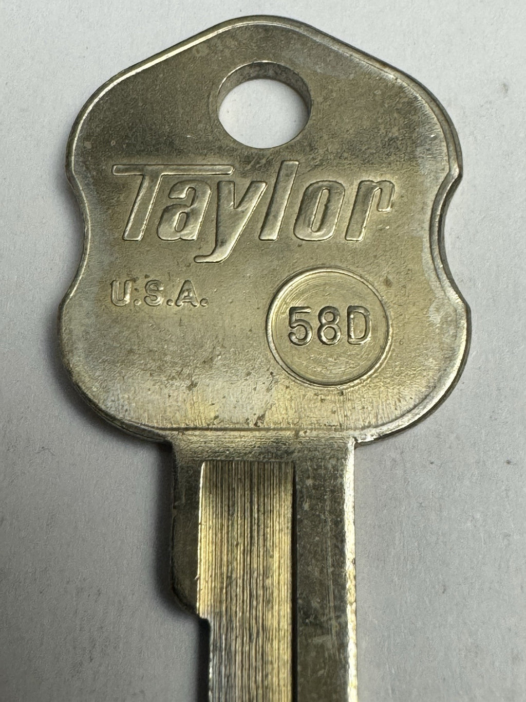 Taylor - 58D - SY4 ( Ilco ) - Brinks Honeywell - Key Blank — photo 4
