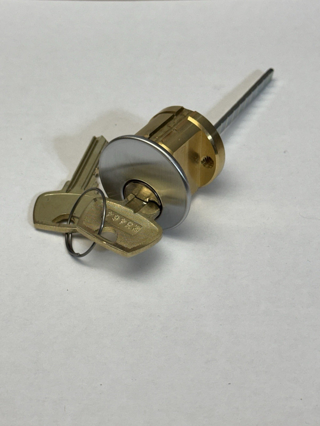 Rim Cylinder Lock - Sargent LA - Satin Chrome 26D — photo 1
