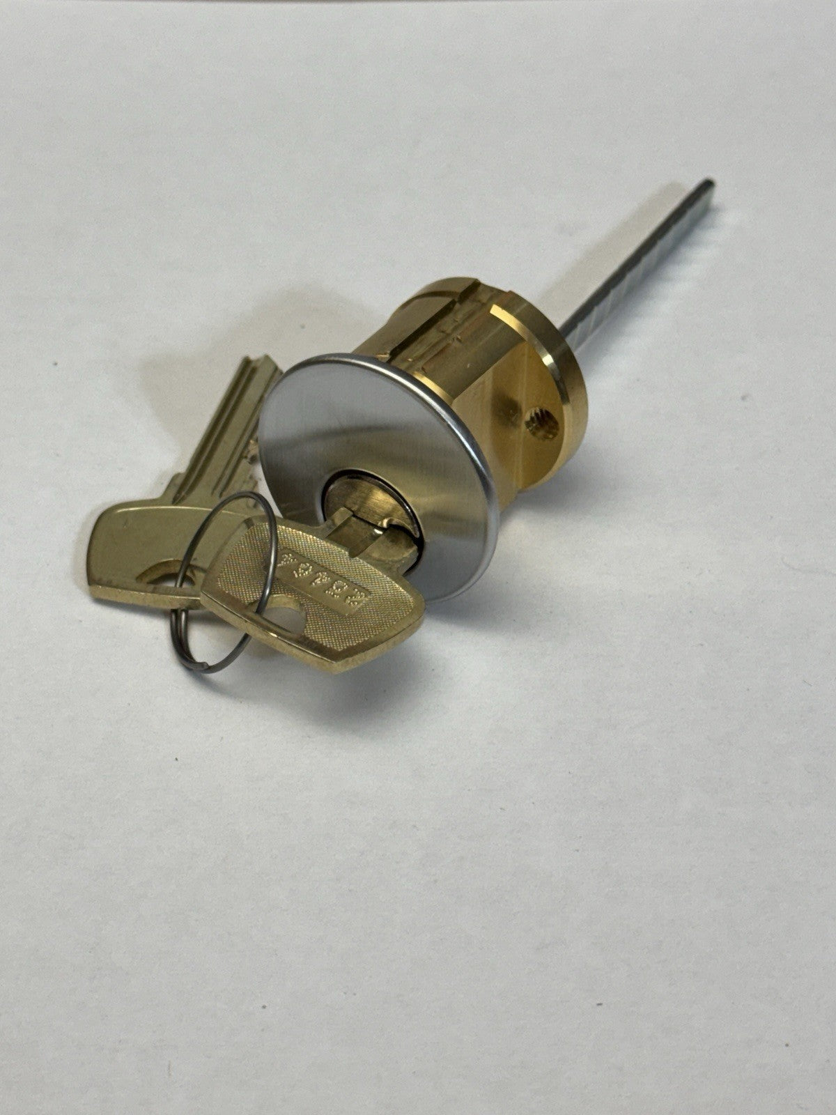Rim Cylinder Lock - Sargent LA - Satin Chrome 26D — photo 1