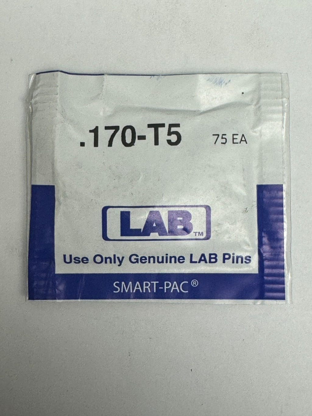 Lab Pins - 75ct - Lock Cylinder Pins - Master / Top Pin - .170 Grey — photo 1