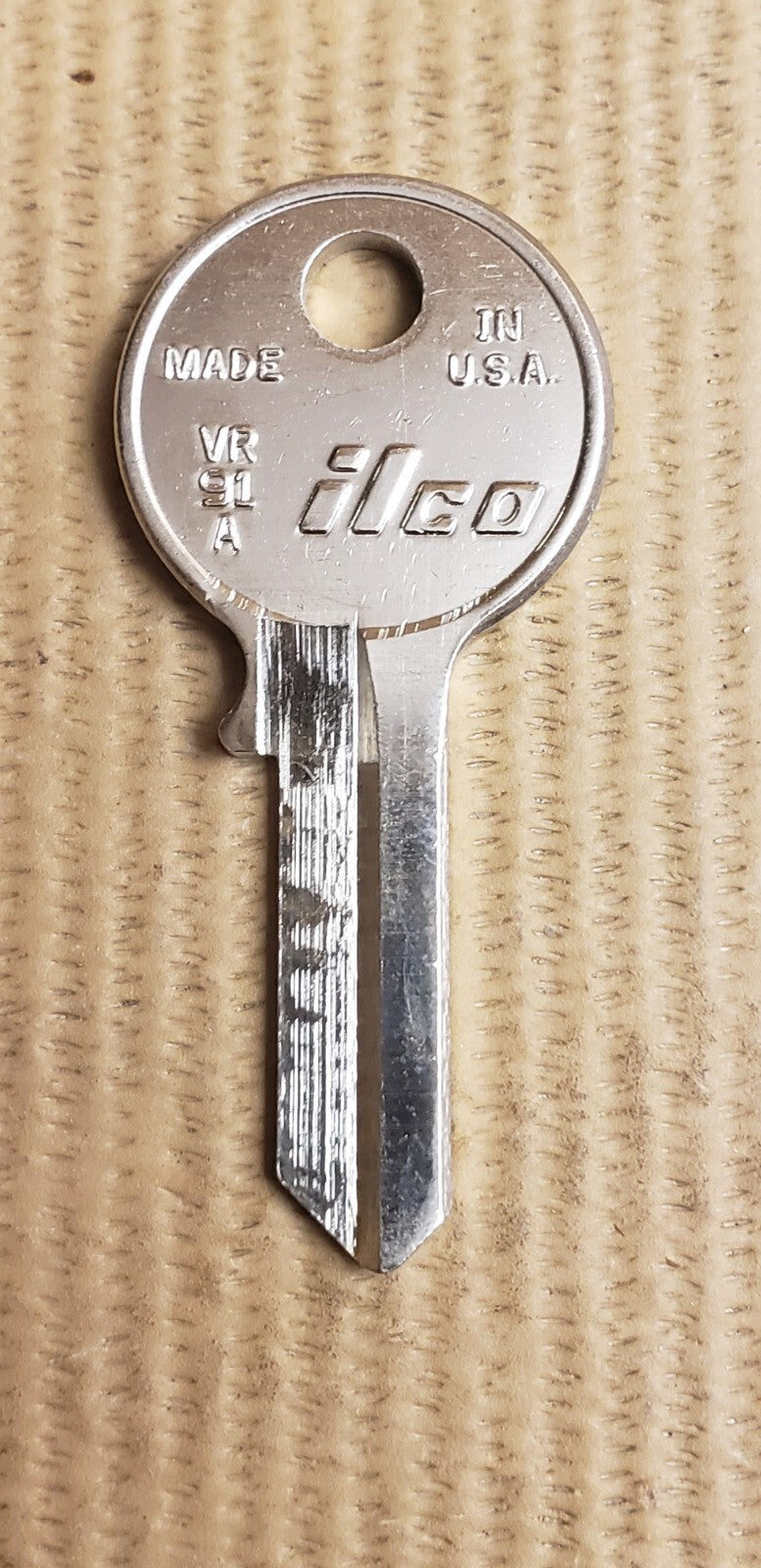 Ilco - VR91A - VR7 - Key Blank - VIRO Padlock Brinks Hillman Walsco — photo 1