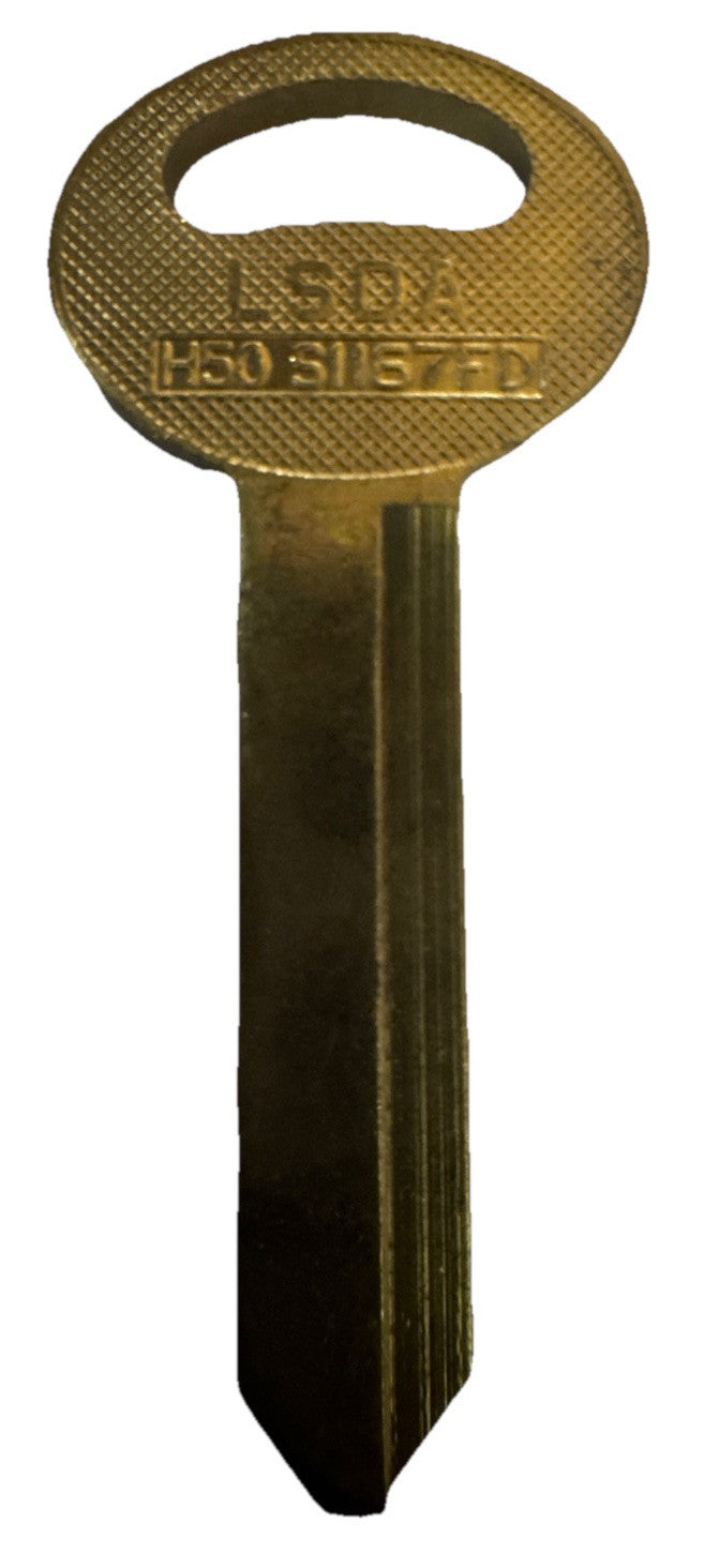 LSDA - H50 - S1167FD - Ford Secondary - Key Blank — photo 1