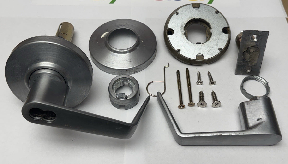 SFIC Schlage - Storeroom - Lever Lock - Satin Chrome - Commercial - No Key — photo 3