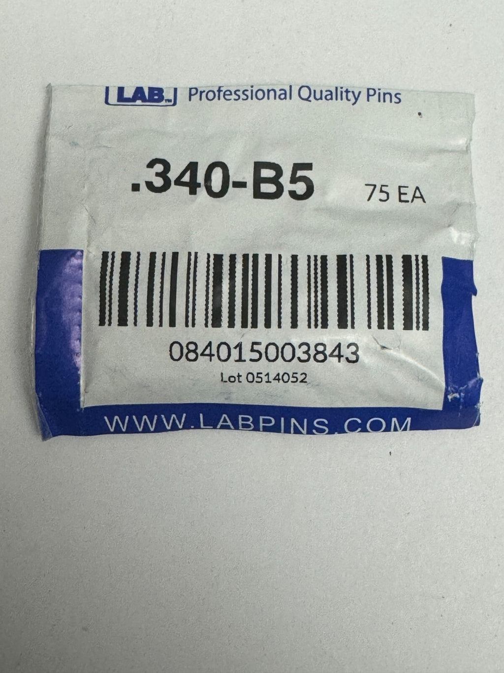 Lab Pins - 75ct - Lock Cylinder Pins - Bottom Pin - .340 Gold — photo 1