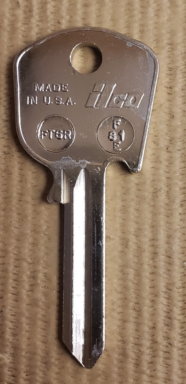 ilco - FT6R - 5DA2 X1 - WS2 - WS-2 Aston Martin British Leland Fiat - Key Blank — photo 1
