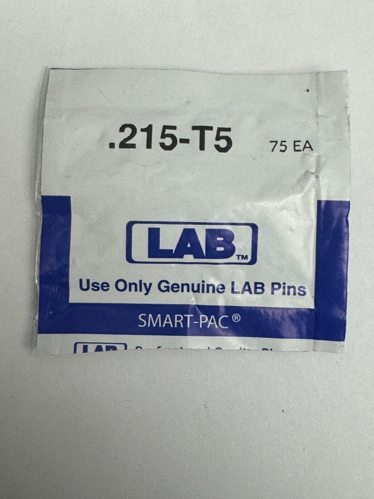 Lab Pins - 75ct - Lock Cylinder Pins - Master / Top Pin - .215 Grey — photo 1