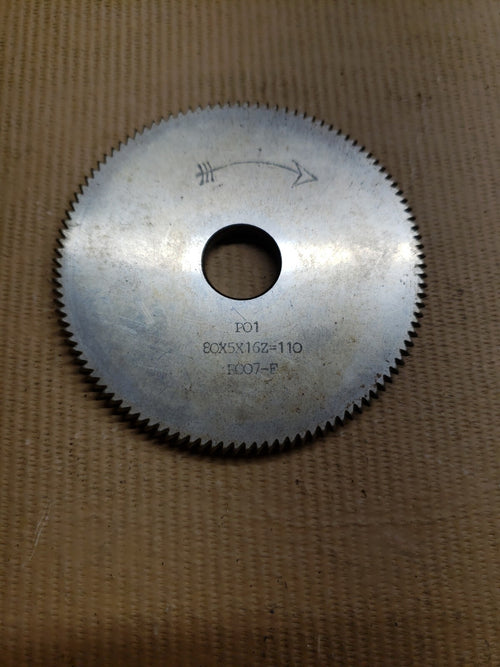 80x5x16z=110 - P01 - ROO7-F - Key Blade Cutter — photo 1