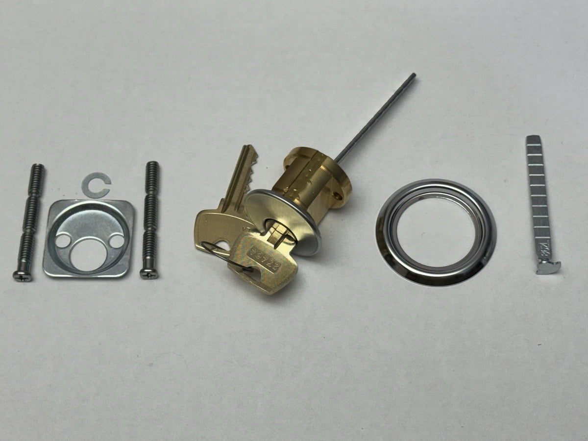 Rim Cylinder Lock - Sargent LA - Satin Chrome 26D — photo 2