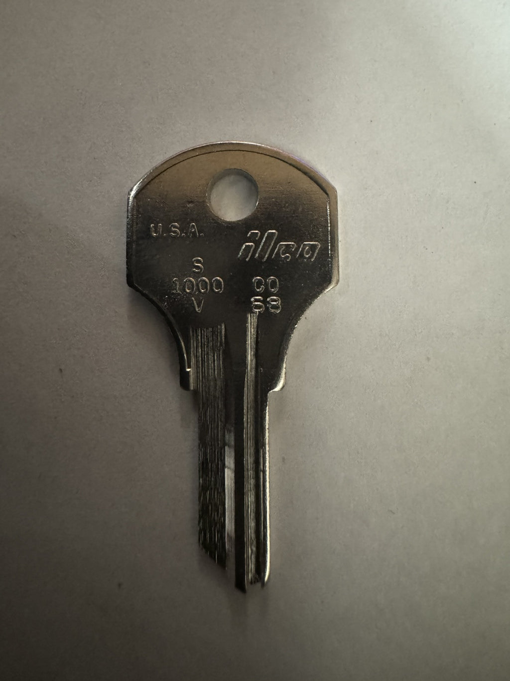 ILCO - S1000V - S 1000 V - CO68 - CO 68 - Corbin - Key Blank — photo 1