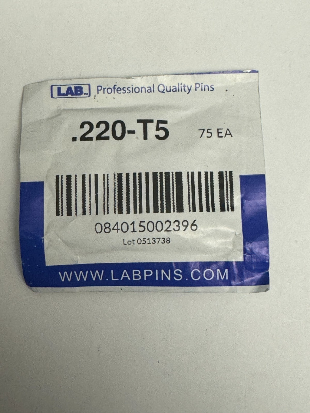 Lab Pins - 75ct - Lock Cylinder Pins - Master / Top Pin - .220 Green — photo 1