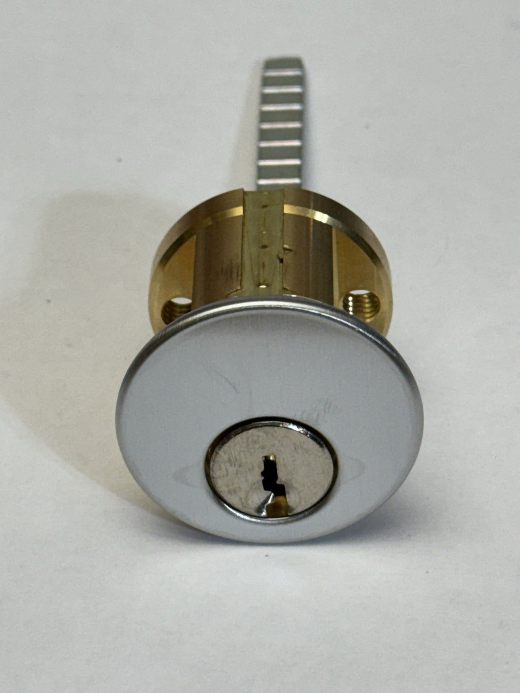 Rim Cylinder Lock - Sargent LA - Satin Chrome 26D — photo 3