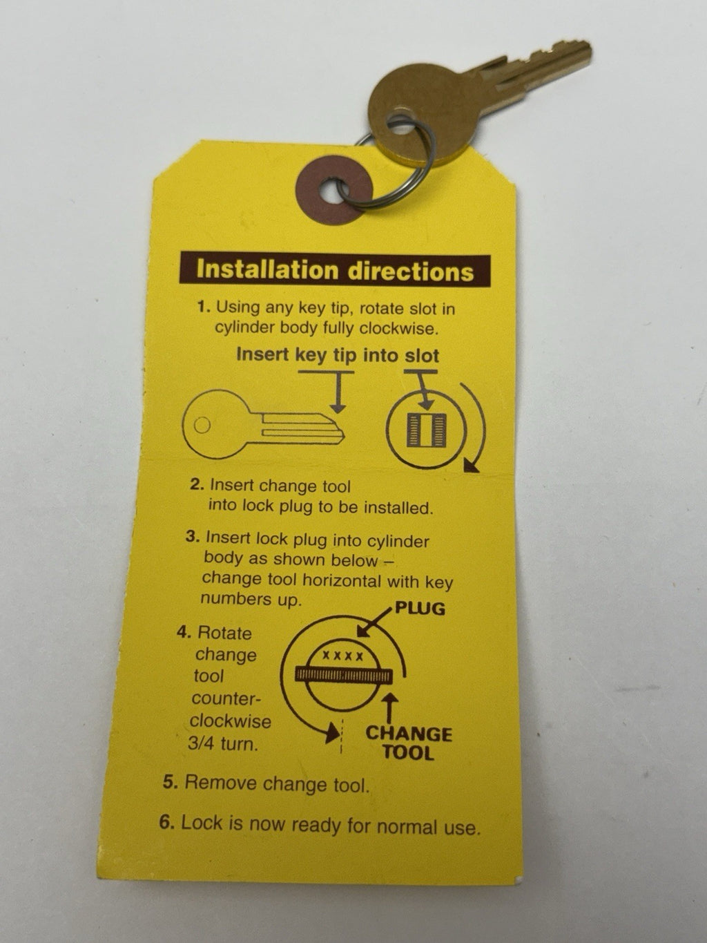 CompX Timberline TA Fort D500KY Plug Removal Change Tool W/Instructions — photo 4